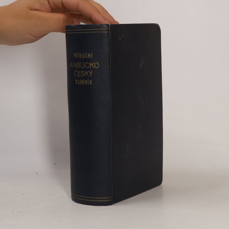 Václav Alois Jung Příruční slovník anglicko-český