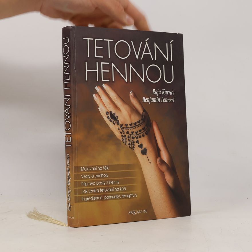 Benjamin Lennert Tetování Hennou