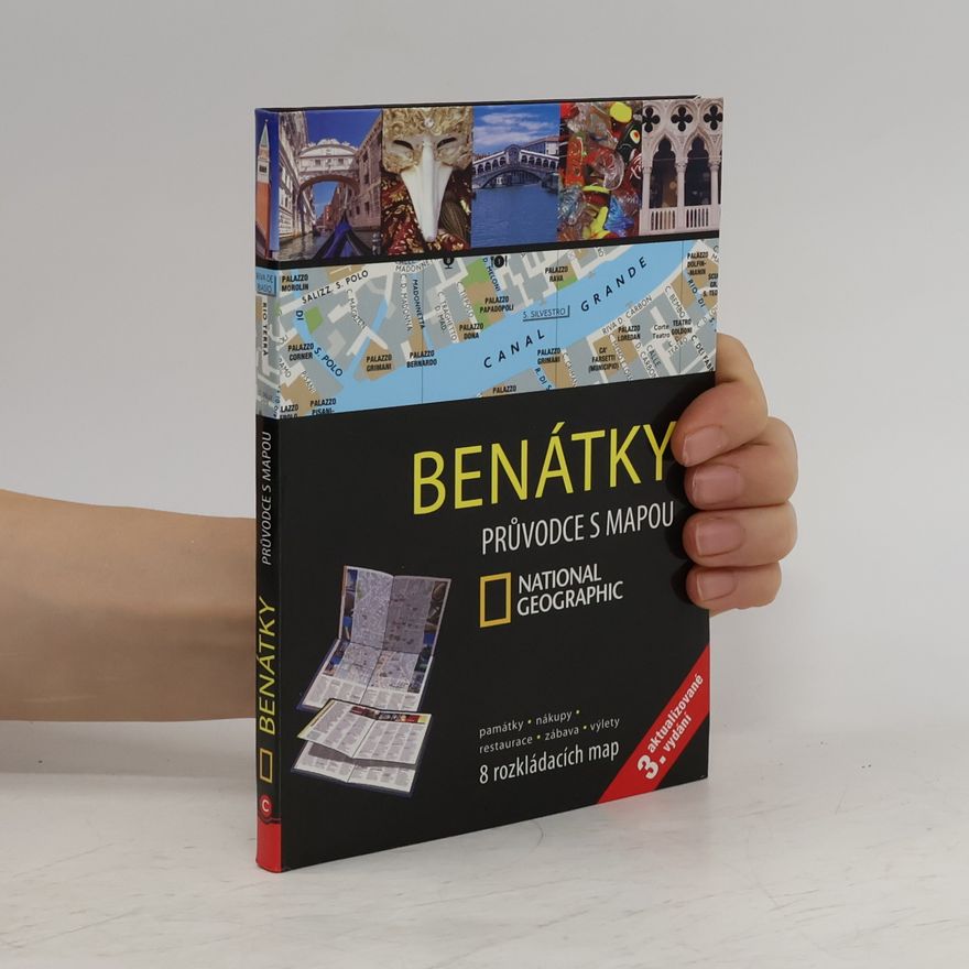 Charlotte Pavard Benátky - průvodce s mapou