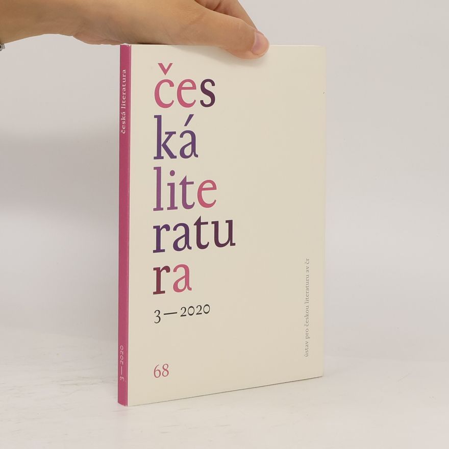 Kolektiv autorů Česká literatura 3/2020