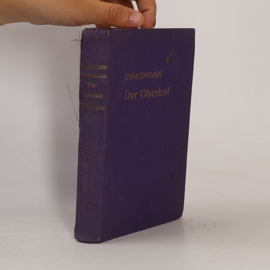 Karl Immermann Der Oberhof