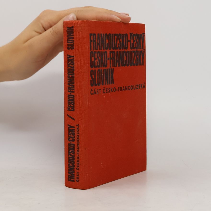 Vladimír Buben Francouzko-český a česko-francouzský slovník