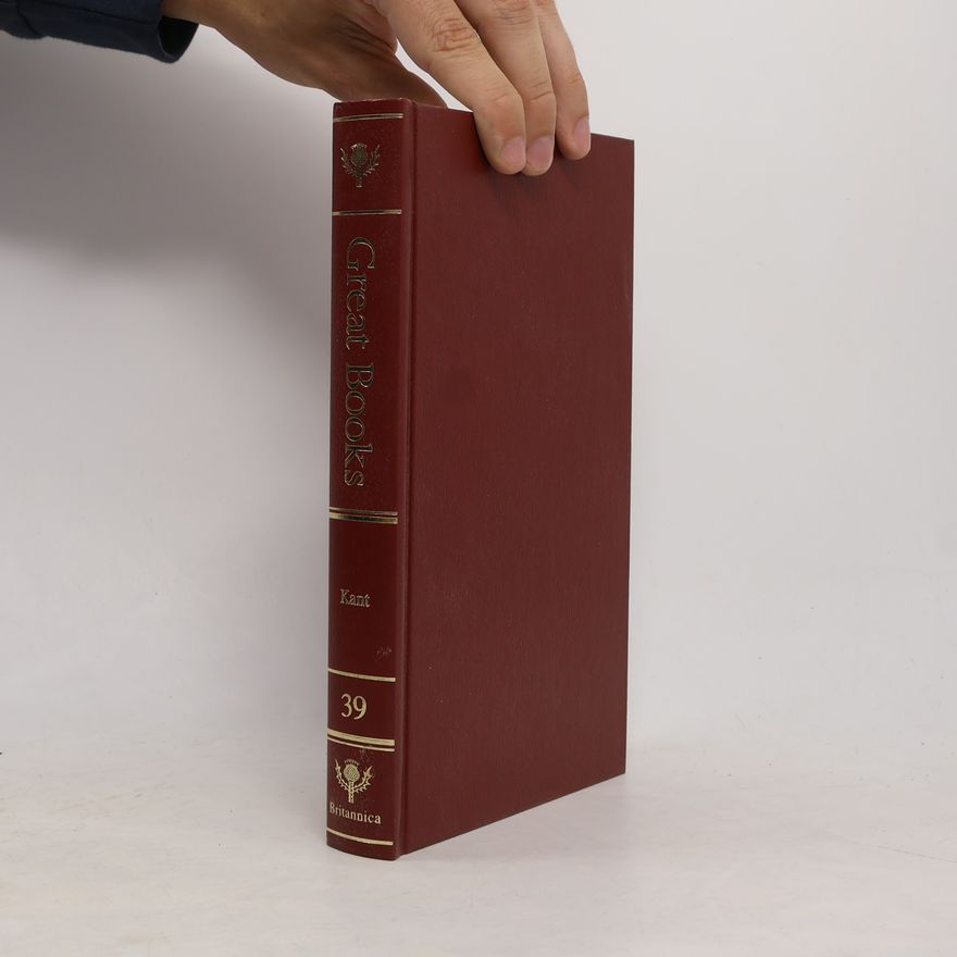 Immanuel Kant Great Books. Kant