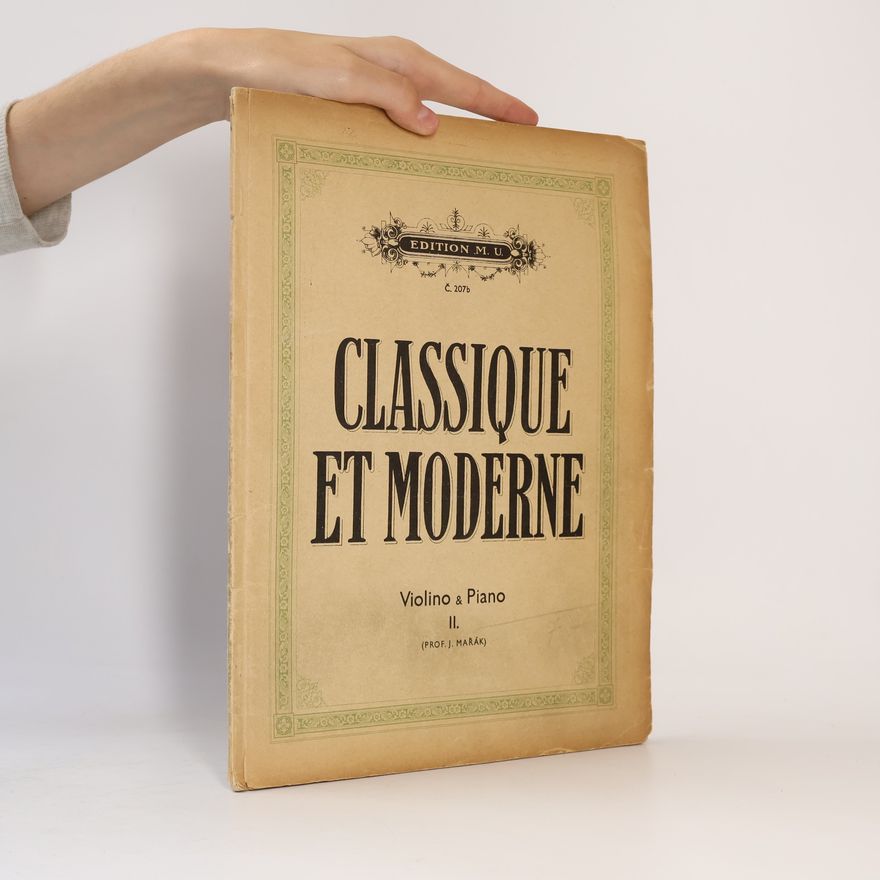 Jan Mařák Classique et Moderne. Violino & Piano II.