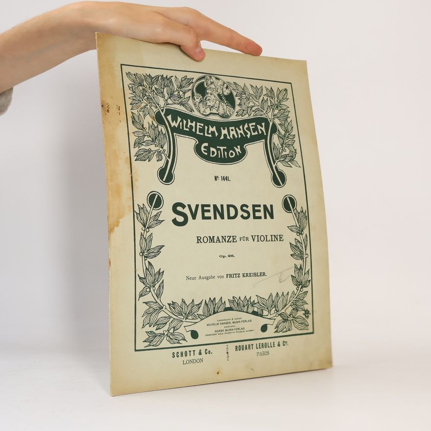 Johan Severin Svendsen Romanze für Violine