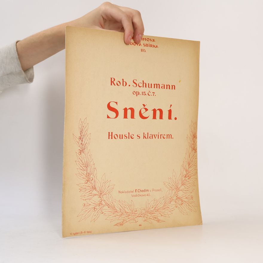 Robert Schumann Snění. Housle s klavírem