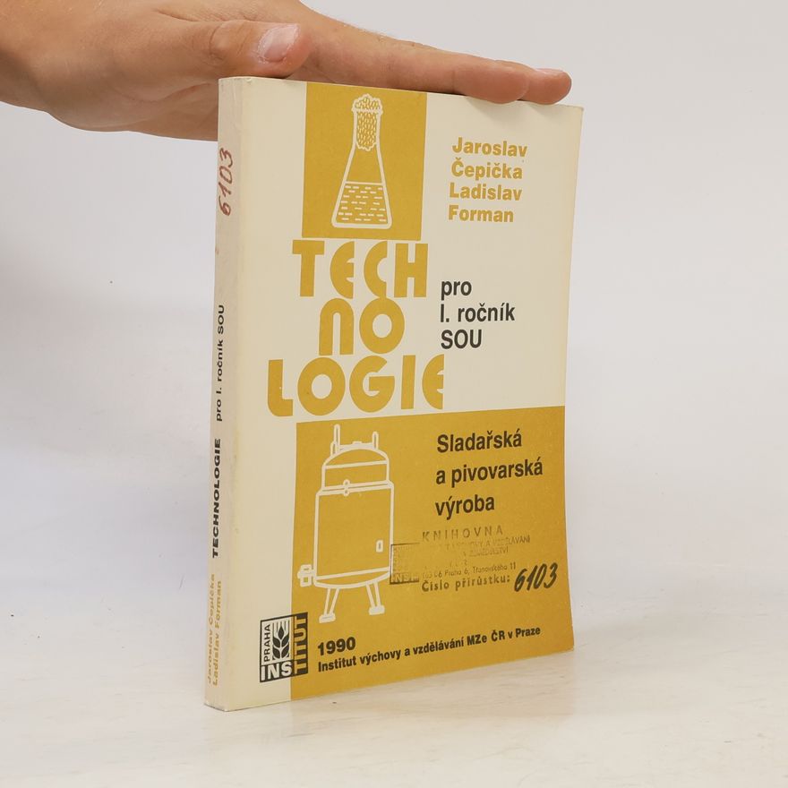 Jaroslav Čepička Technologie pro I. ročník SOU