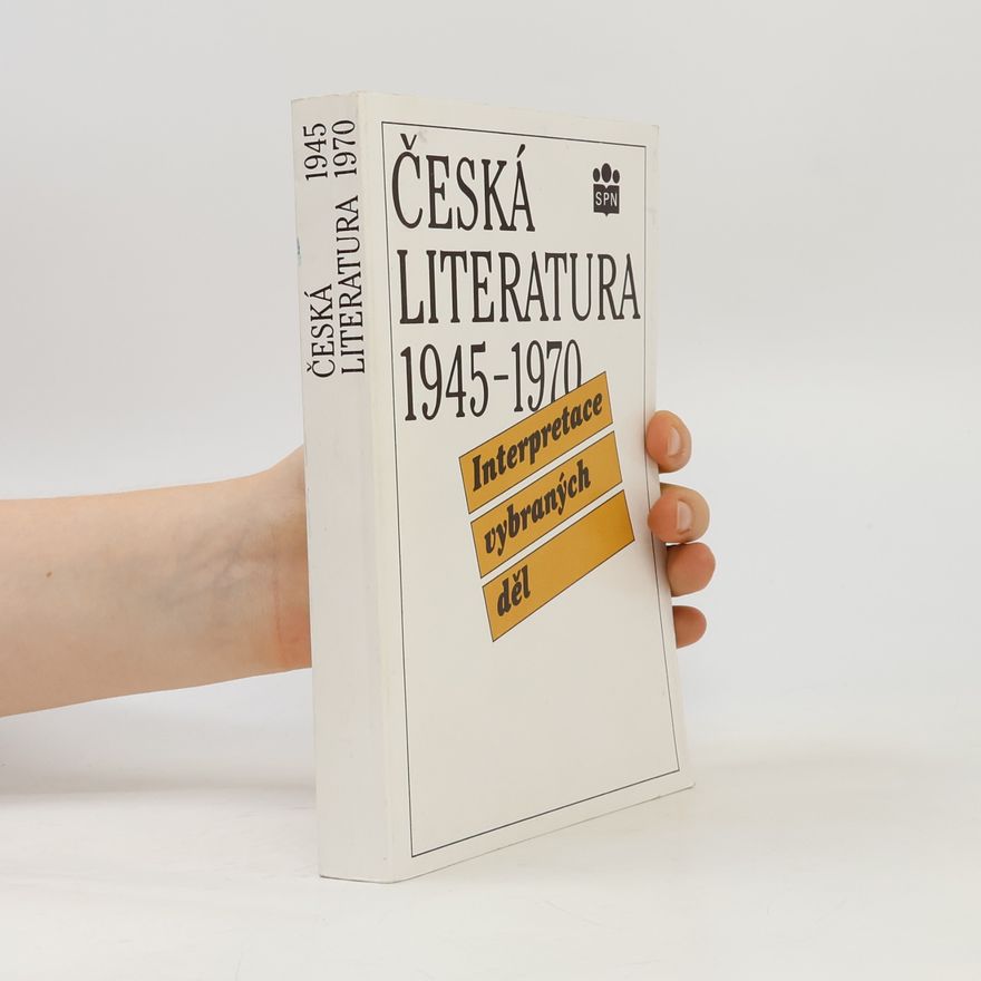 Jiřina Táborská Česká literatura 1945 - 1970