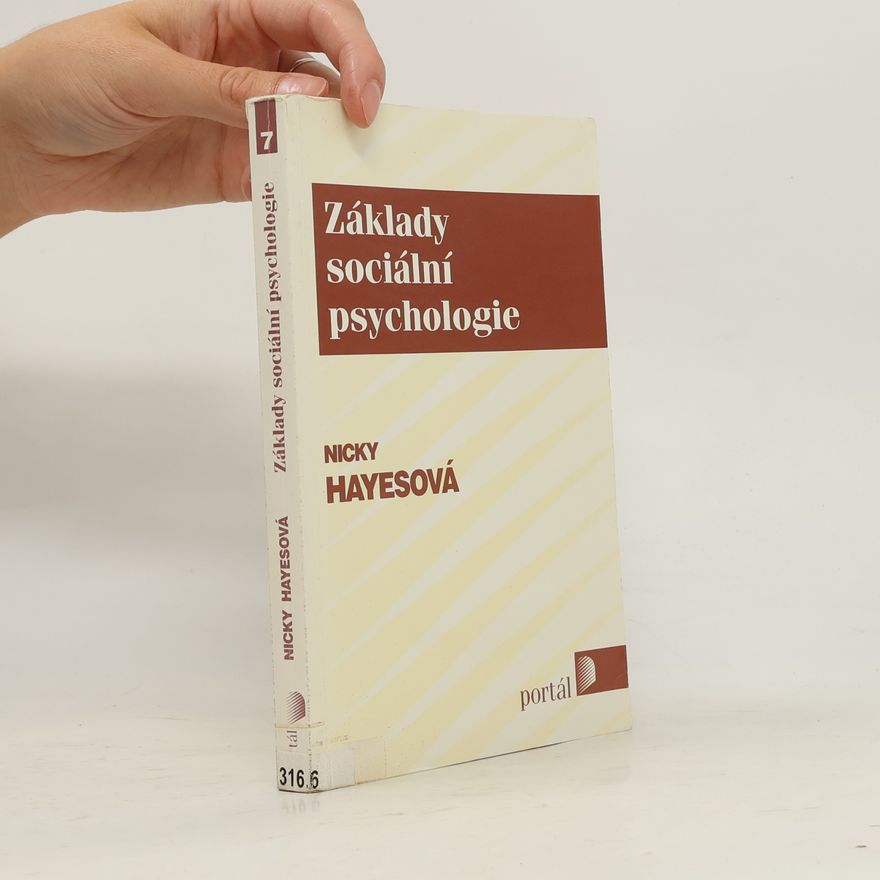 Nicky Hayesová Základy sociální psychologie