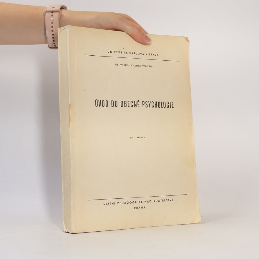 Emil Holas Úvod do obecné psychologie