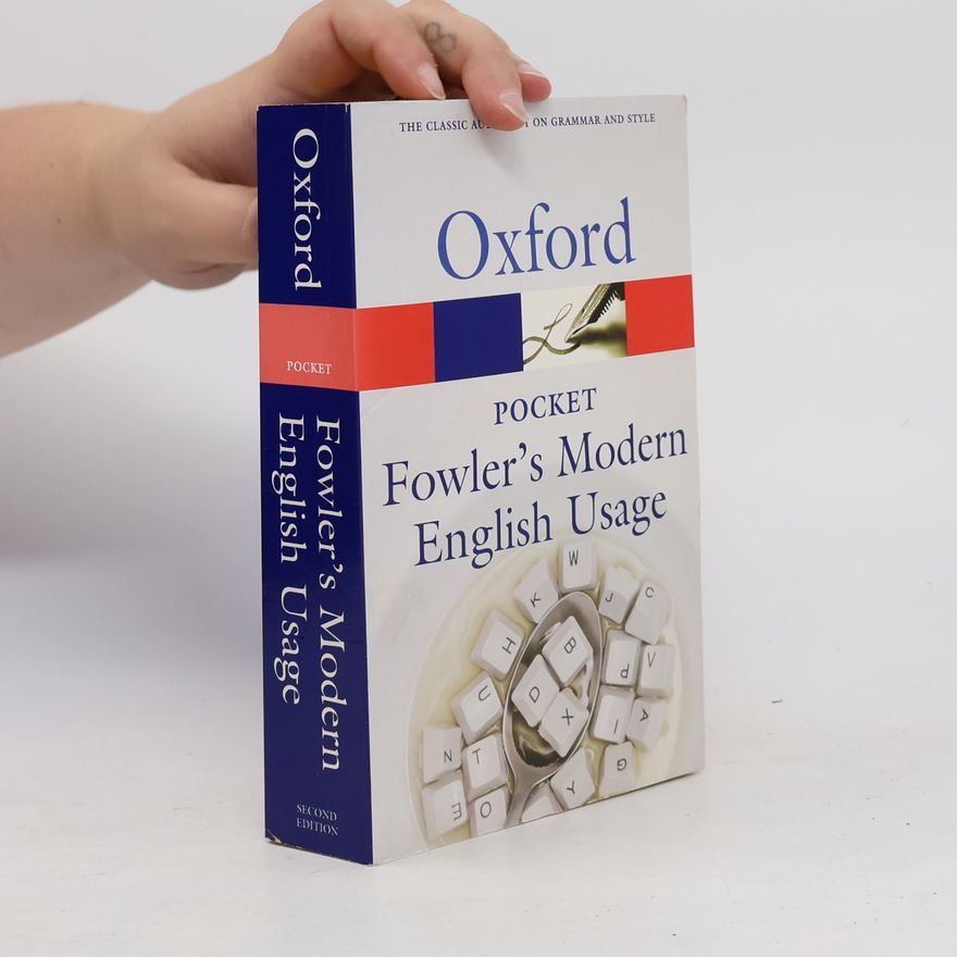 Henry Watson Fowler Pocket Fowler's Modern English Usage