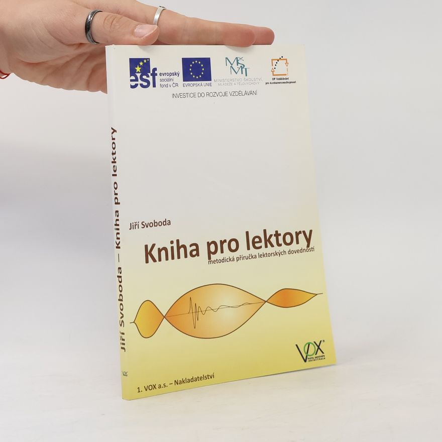 Jiří Svoboda Kniha pro lektory