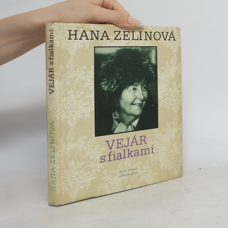 Hana Zelinová Vejár s fialkami