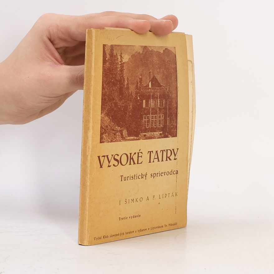 Fero Lipták Vysoké Tatry - Turistický sprievodca
