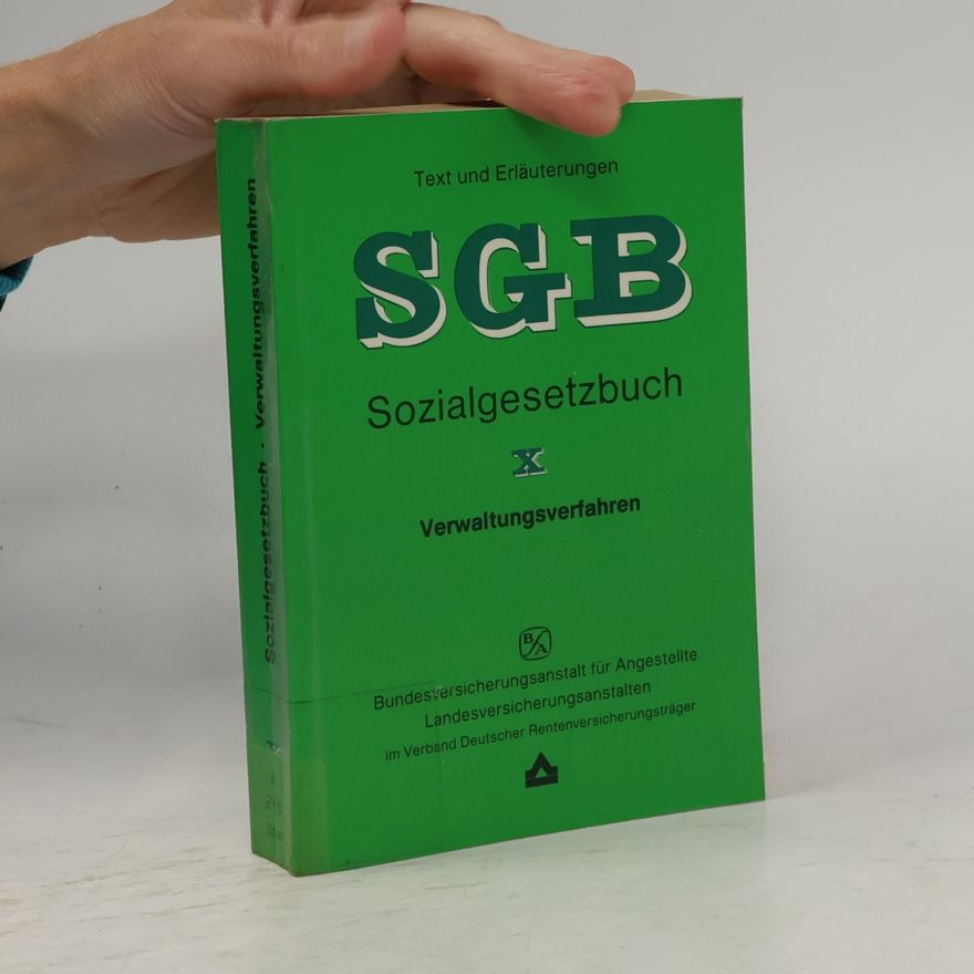Various authors SGB Sozialgesetzbuch