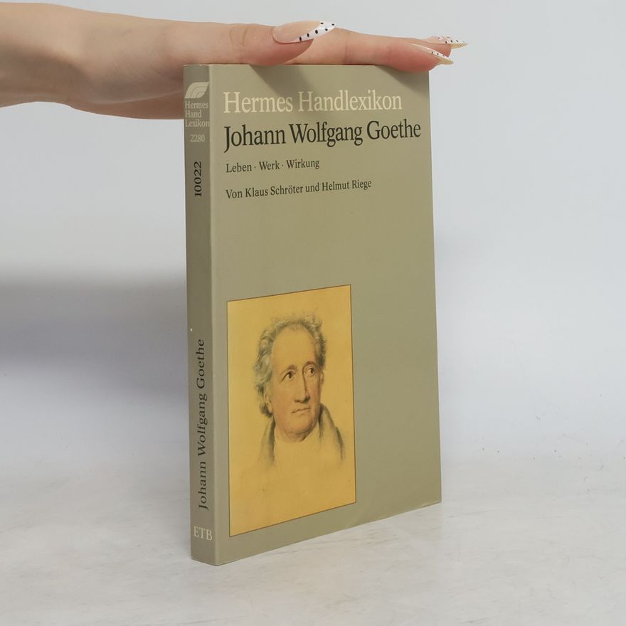 Klaus Schröter Johann Wolfgang Goethe