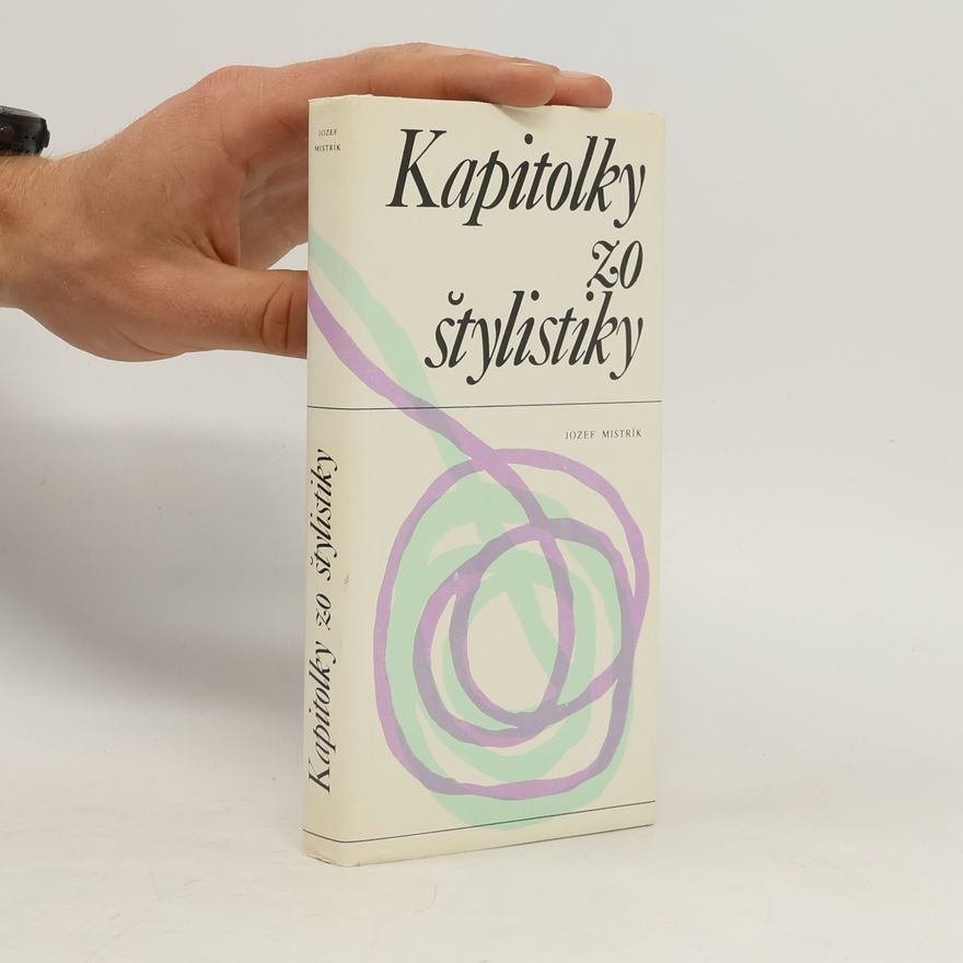 Jozef Mistrík Kapitolky zo štylistiky