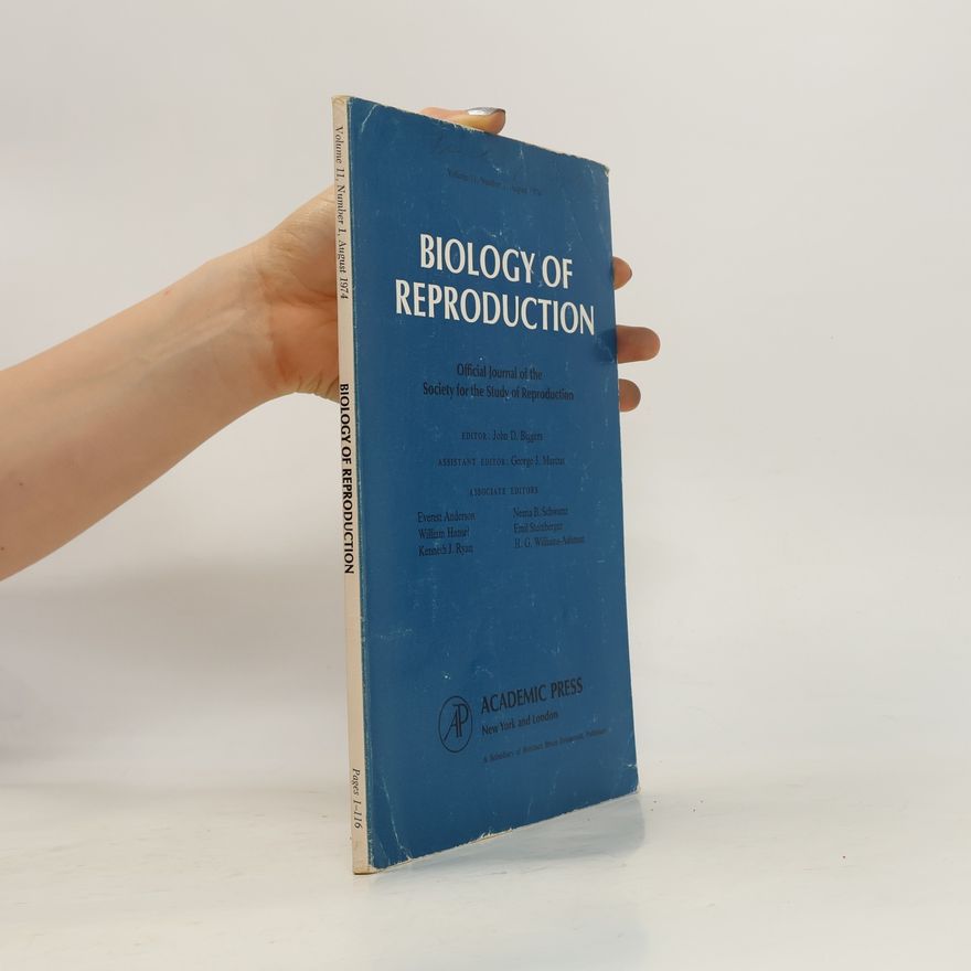 Kolektiv autorů Biology of Reproduction 8/1974