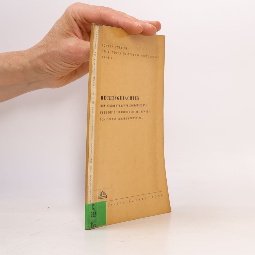 Various authors Rechtsgutachten