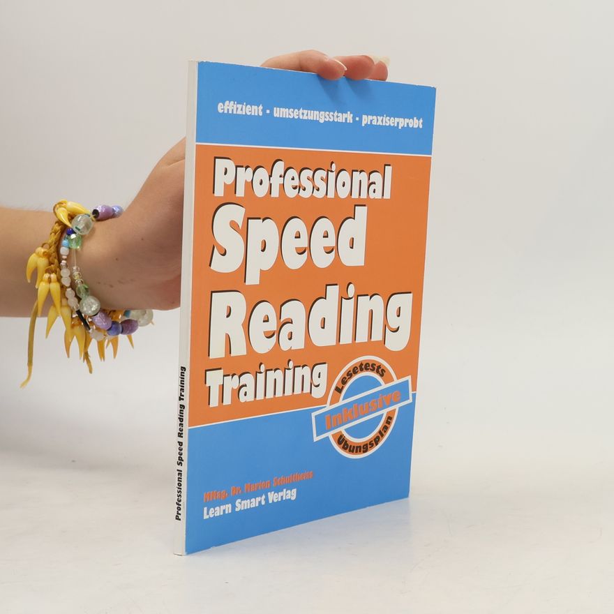 MMag. Dr. Marion Schultheiss Professional Speed Reading Training