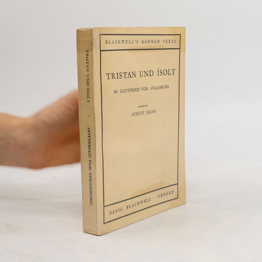 Gottfried von Strassburg Tristan und Isolt