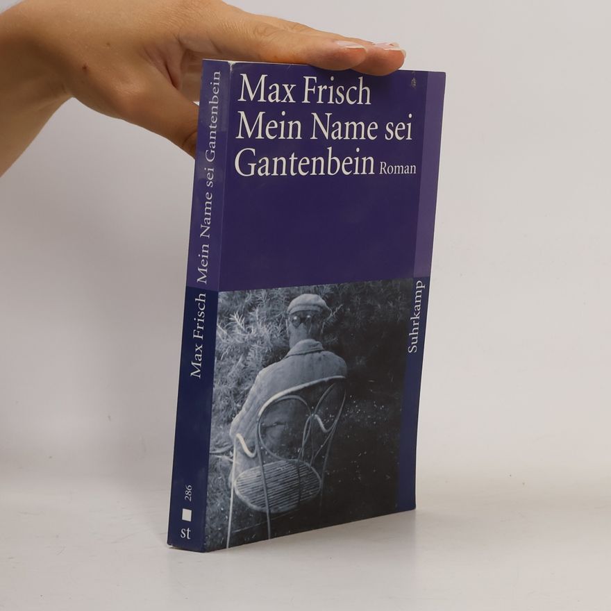 Max Frisch Mein Name sei Gantenbein