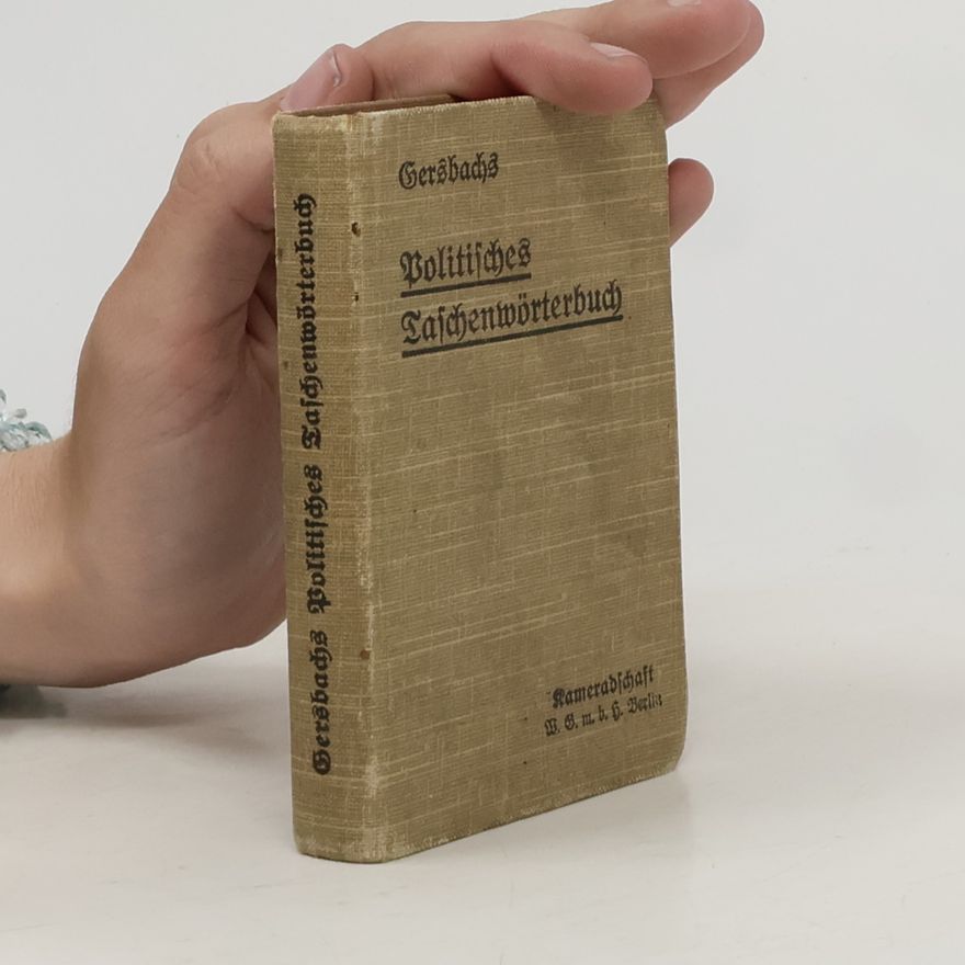 Robert Gersbach Gersbachs Politisches Taschenwörterbuch