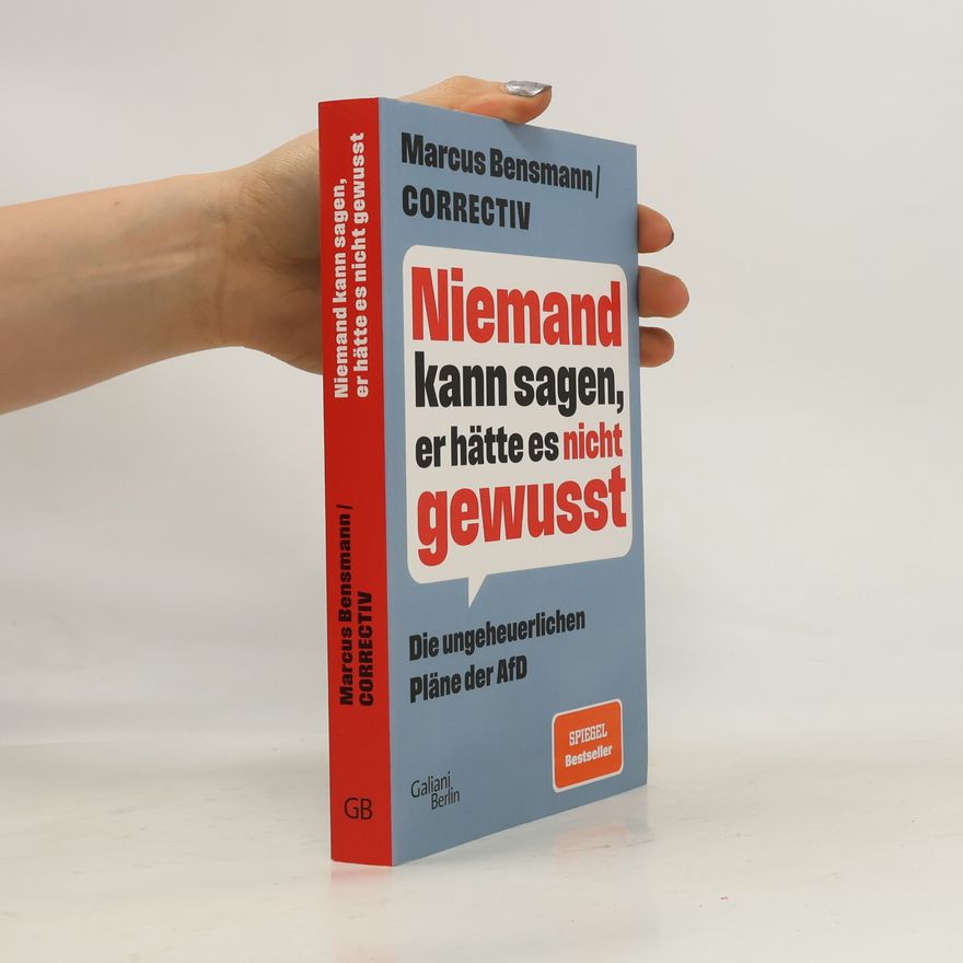 Marcus Bensmann Niemand kann sagen, er hätte es nicht gewusst