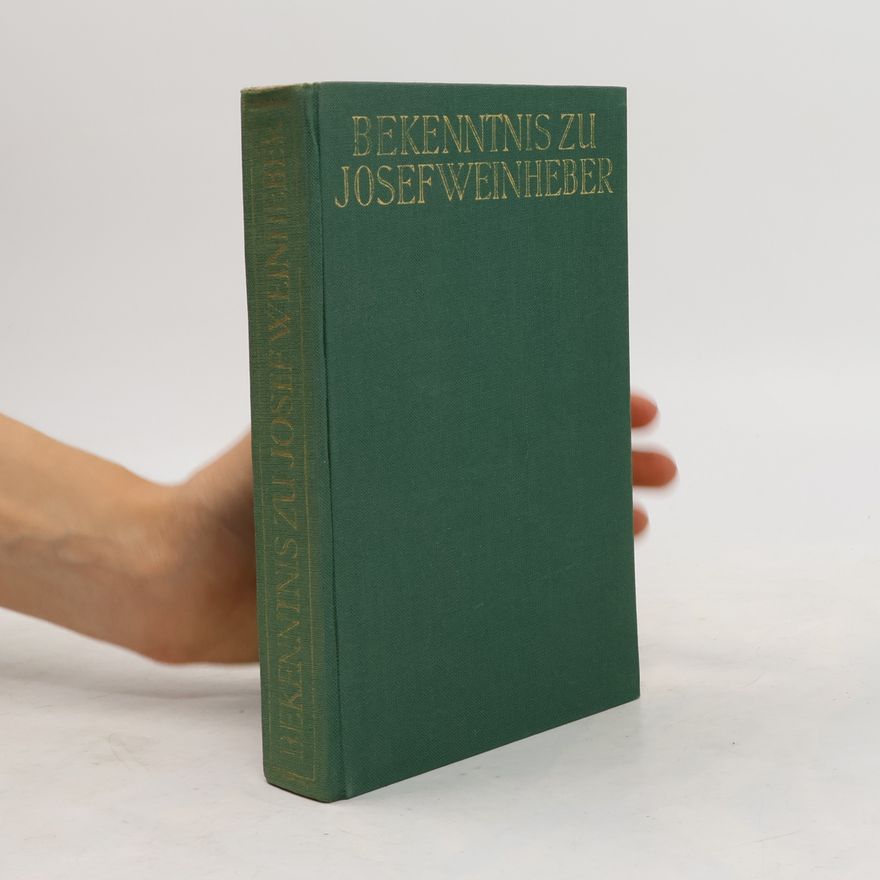 Heinrich Zillich Bekenntnis zu Josef Weinheber