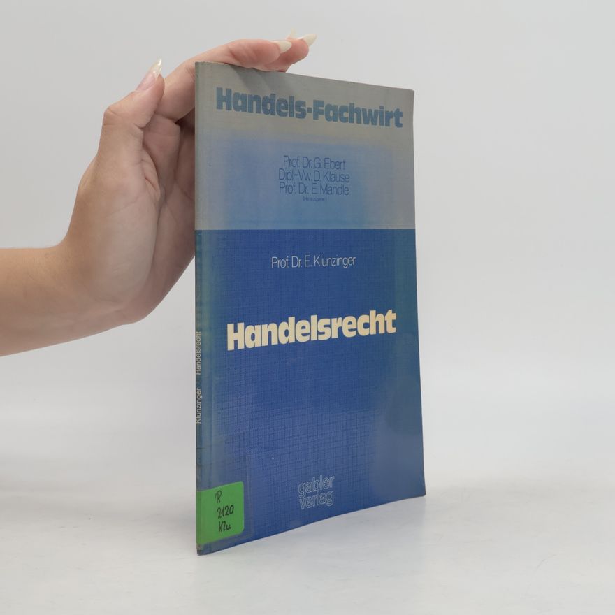 Prof. Dr. E. Mändle Handelsrecht