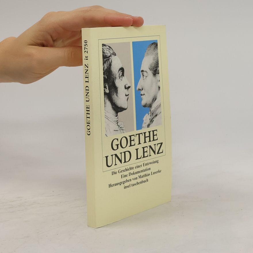 Johann Wolfgang von Goethe Goethe und Lenz