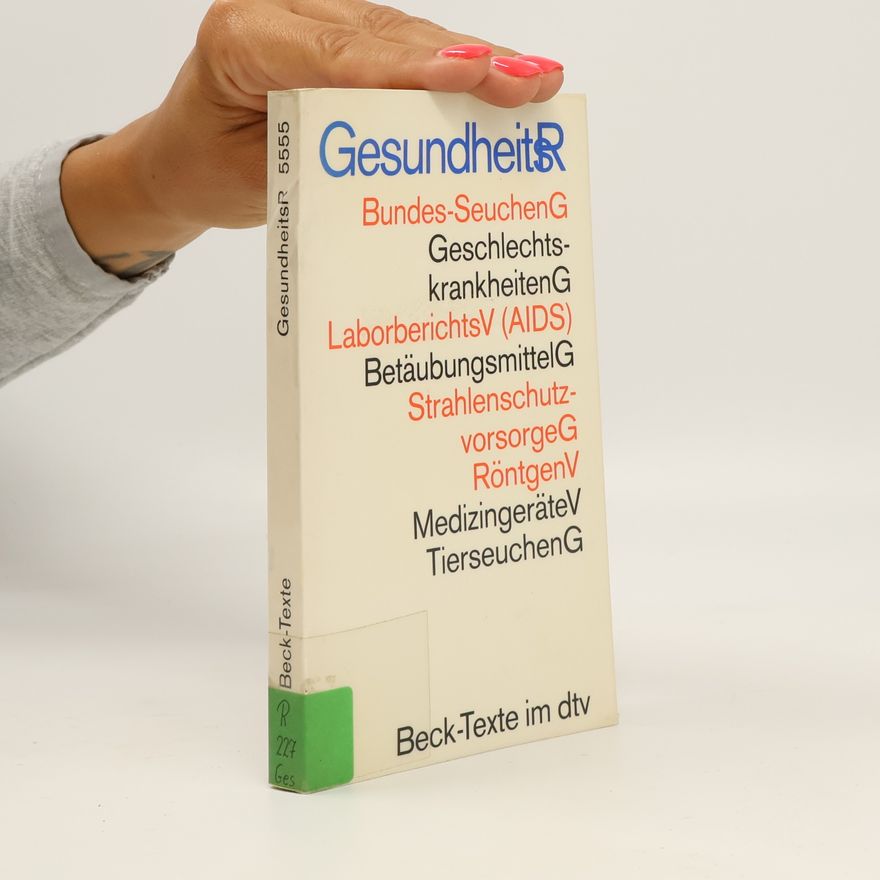 AA.VV. Gesundheitsrecht