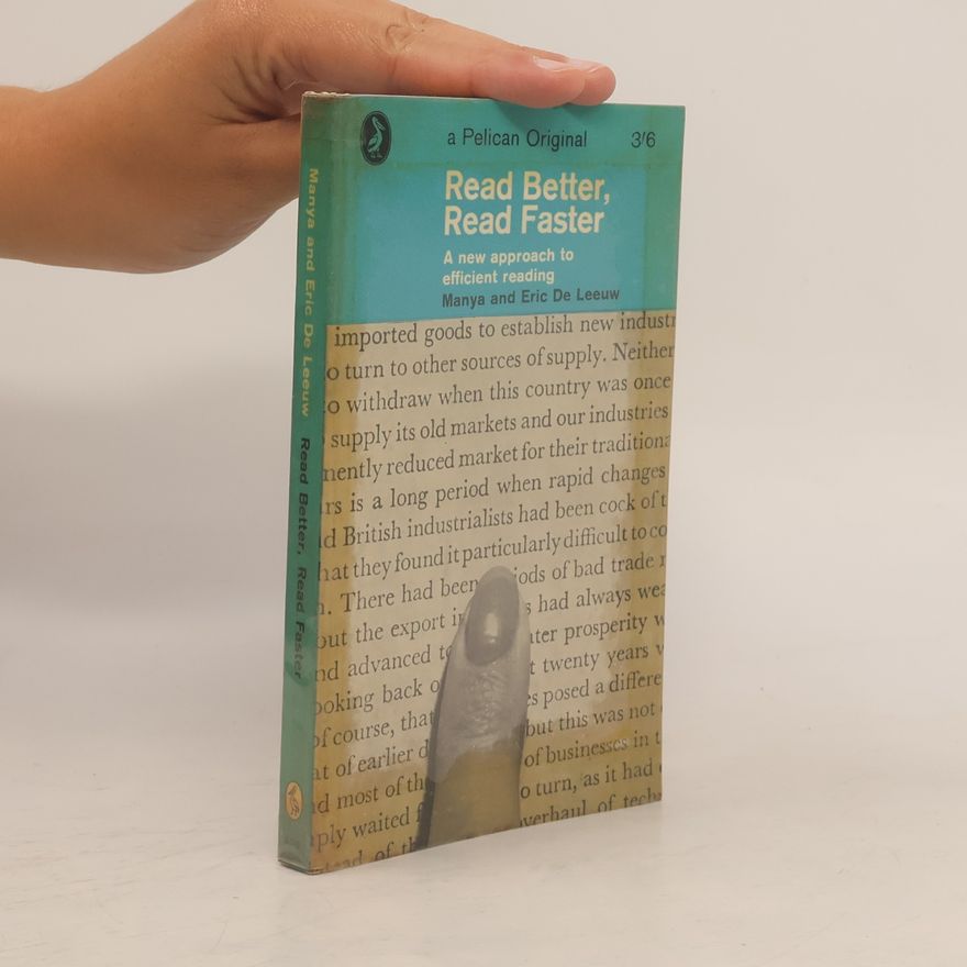 Manya De Leeuw Read Better, Read Faster