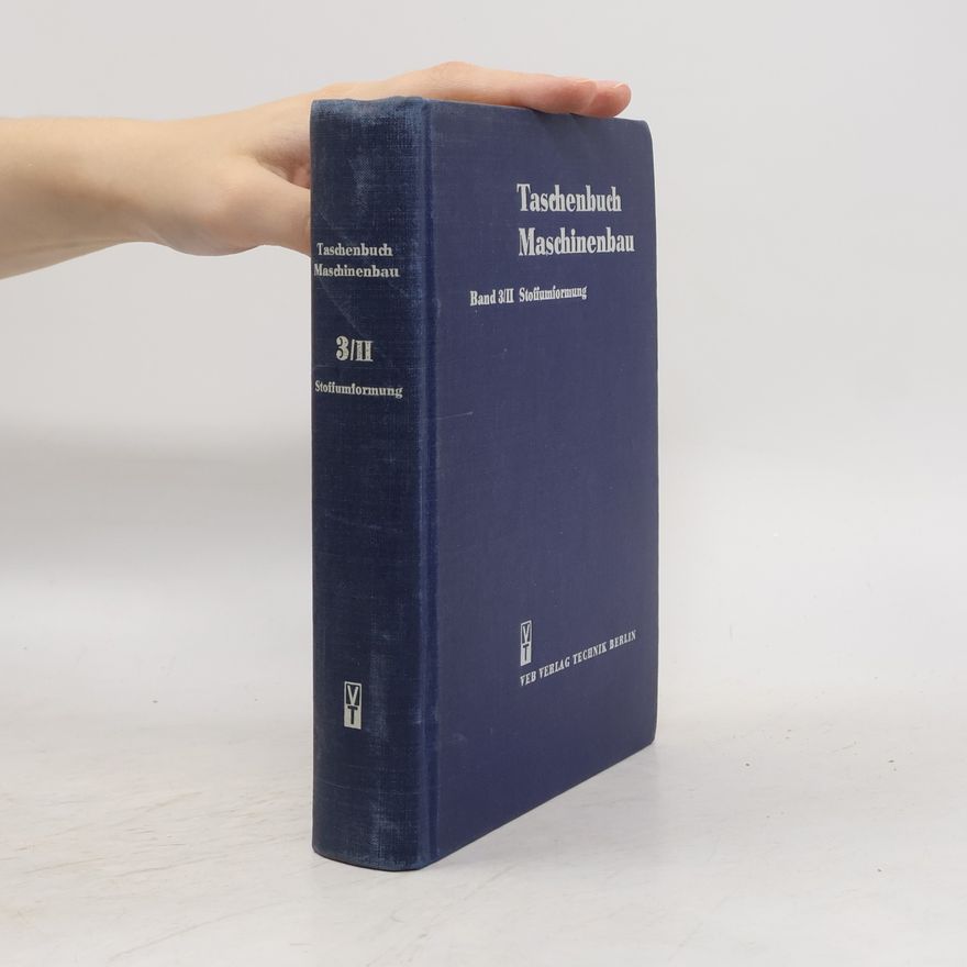 Autorenkollektiv Taschenbuch Maschinenbau. Band 3/II