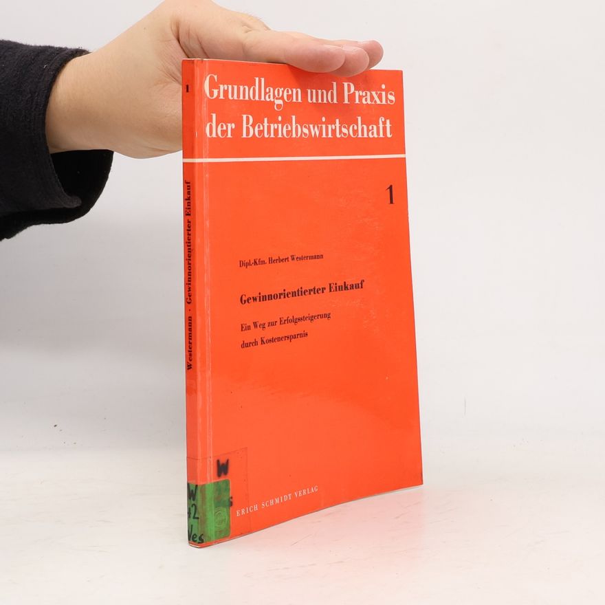 Herbert Westermann Gewinnorientierter Einkauf