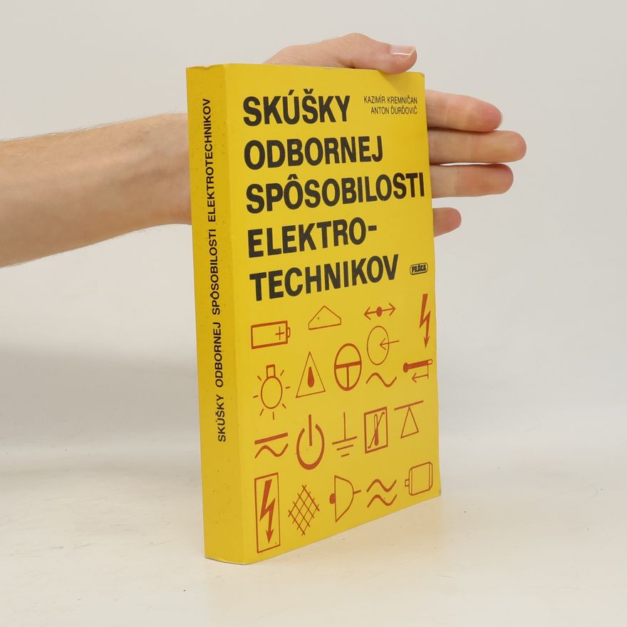 Anton Ďurďovič Skúšky odbornej spôsobilosti elektrotechnikov