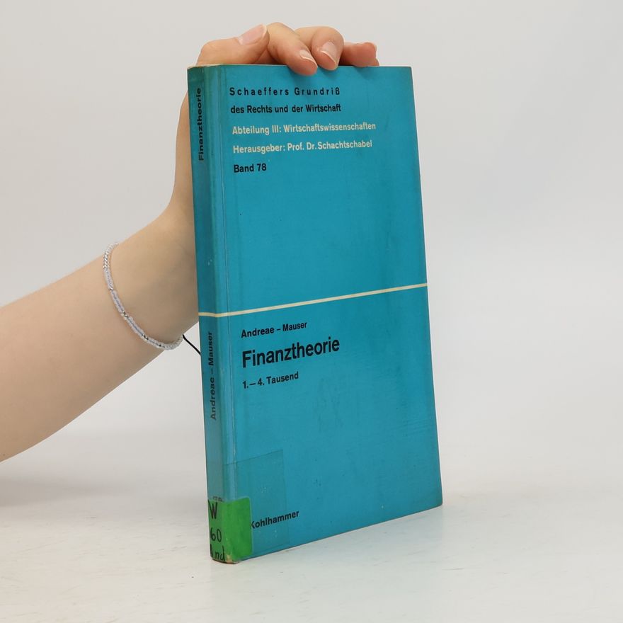 Autorenkollektiv Finanztheorie
