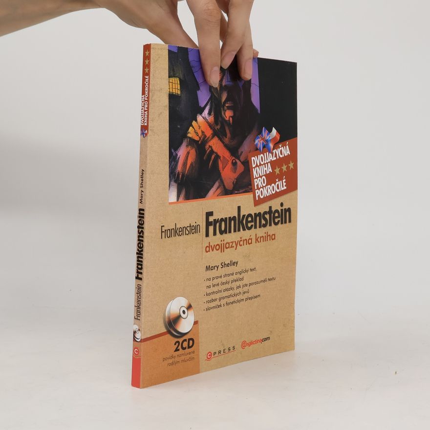 Mary Shelley Frankenstein. Dvojjazyčná kniha