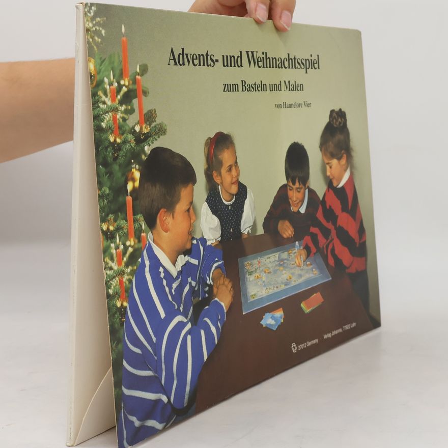 Hannelore Vier Advents- und Weihnachtsspiel zum Basteln und Malen