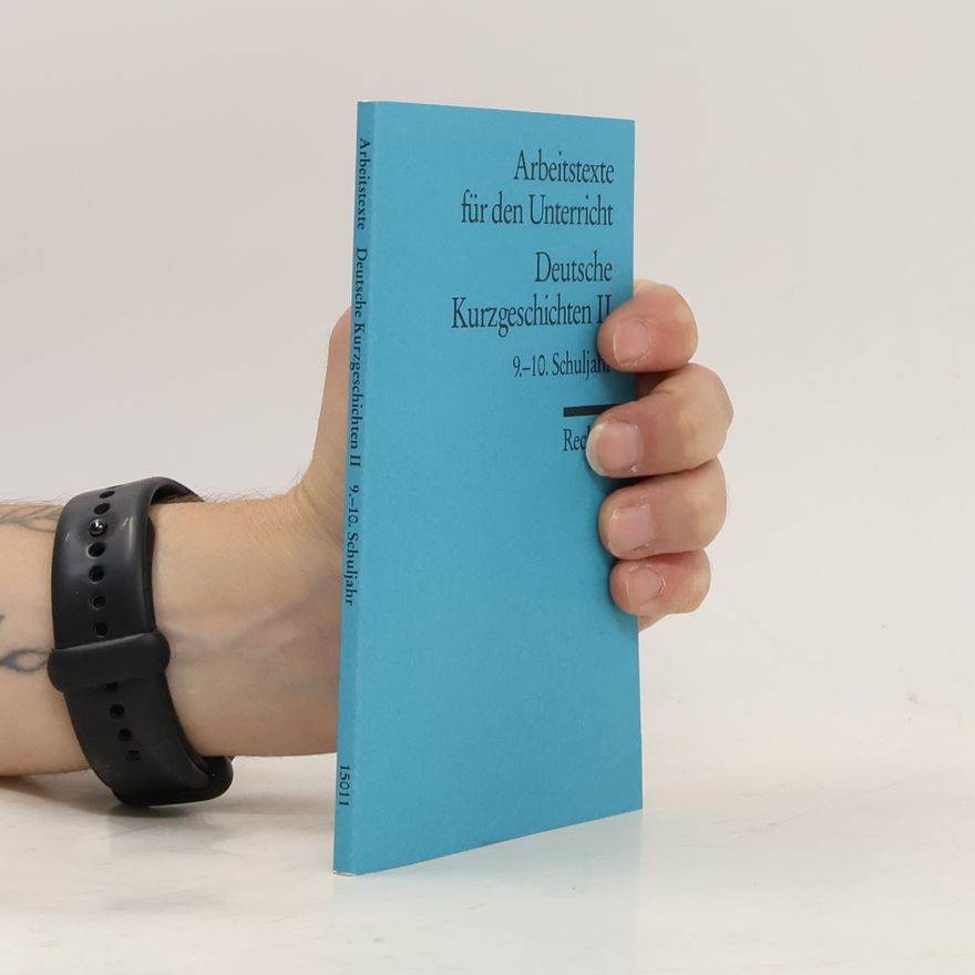 Günter Lange Deutsche Kurzgeschichten, 9.-10. Schuljahr. Tl.2