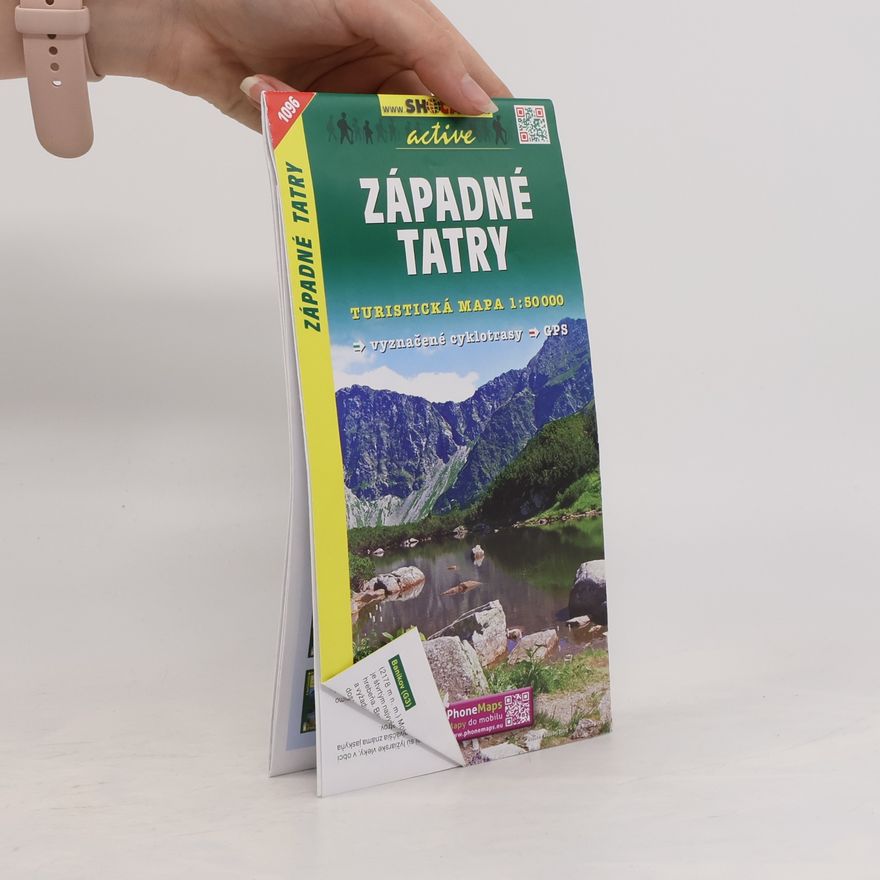 Auteurscollectief Západné Tatry 1096 turistická mapa 1:50T Shocart