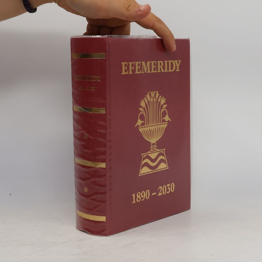 Antonín Strejc Efemeridy pro astrology 1890-2030