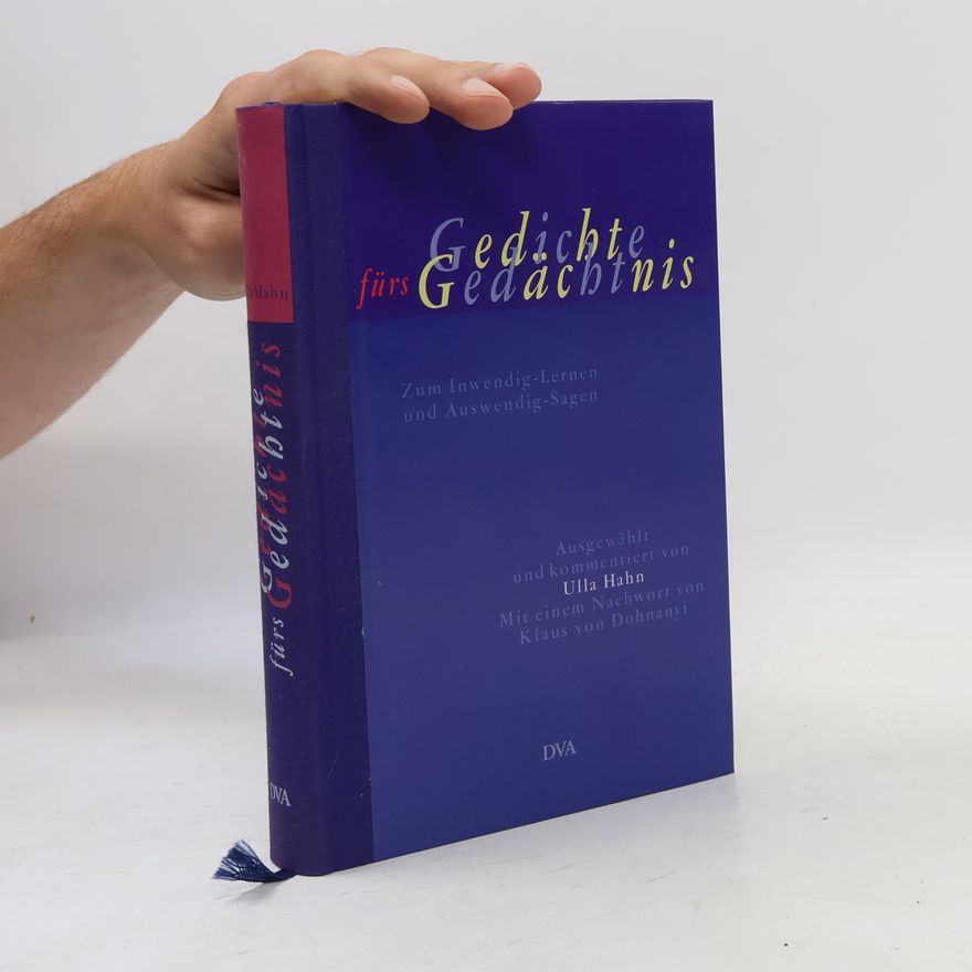 Ulla Hahn Gedichte fürs Gedächtnis