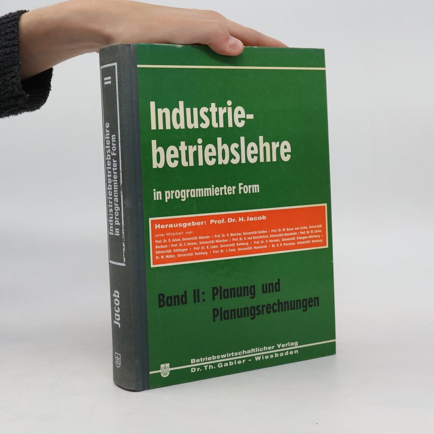 D. B. Pressmar Industriebetriebslehre in programmierter Form II