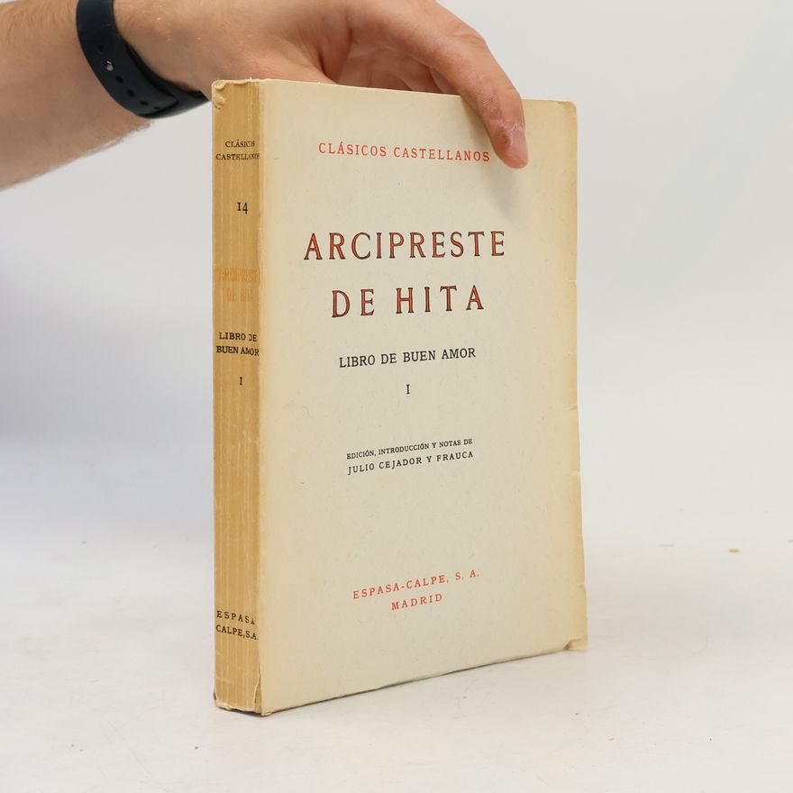 Jacques Joset Arcipreste de Hita