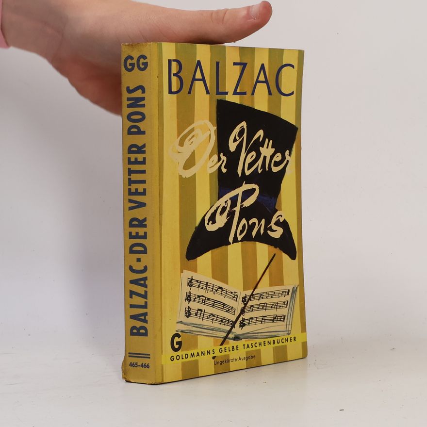 Honoré de Balzac Der Vetter Pons
