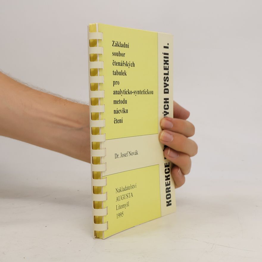 Bedřich Foltýn Korekce vývojových dyslexií