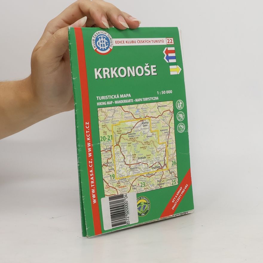 Klub českých turistů ( ) KČT 22 Krkonoše 1:50T Turistická mapa