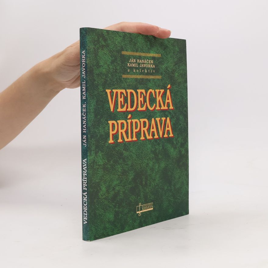 Jan Hanáček Vedecká príprava