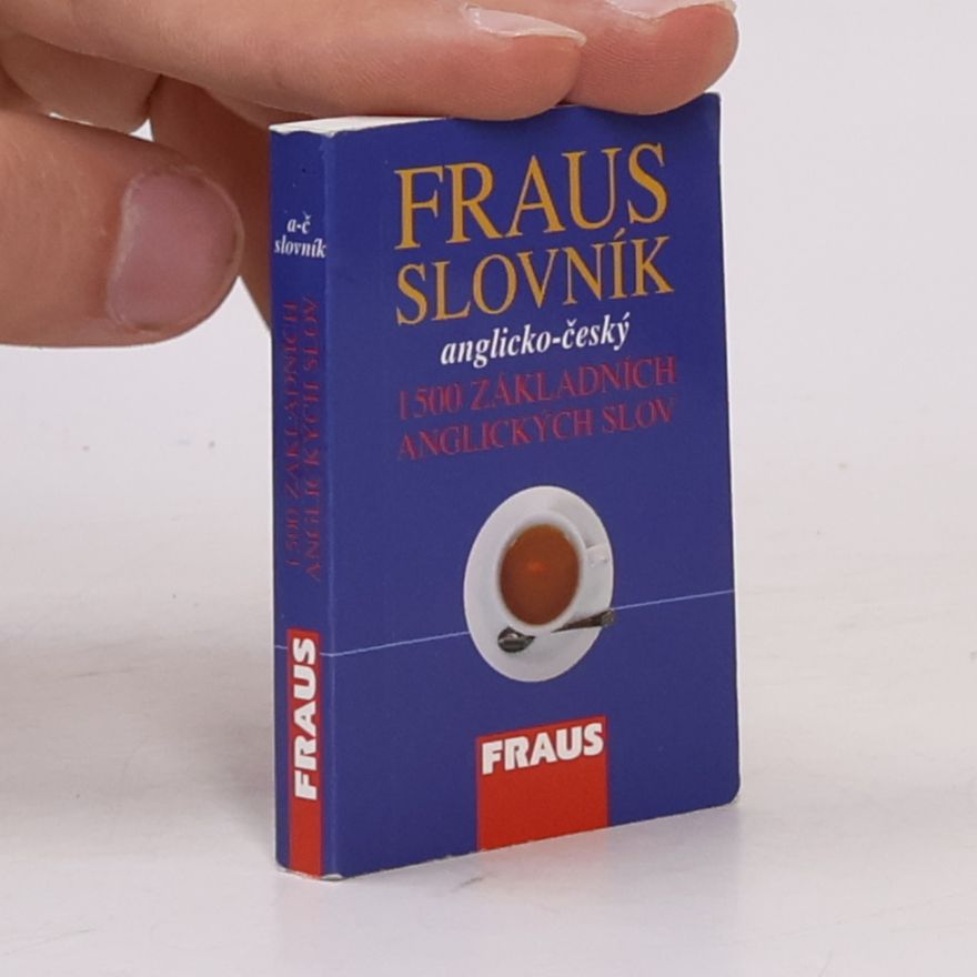 Pavel Vlach Fraus slovník anglicko-český : 1500 základních anglických slov